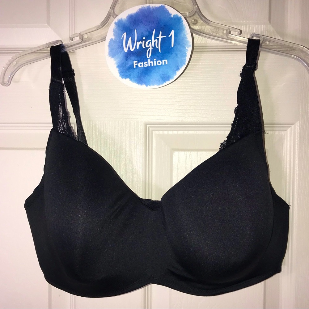 Adrienne Vittadini 40D underwire bra lace straps